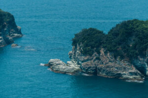 雑賀崎灯台からの景色