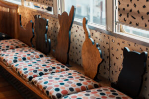 たま電車の車内